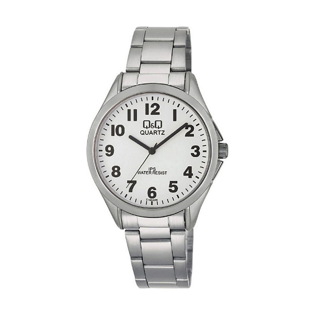 Men's clock Q&D C192J204Y silver (38 mm)