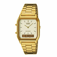 Orologi da Polso Orologio Uomo Casio EDGY COLLECTION - GOLD Oro Dorato Casio  Beauty Revive