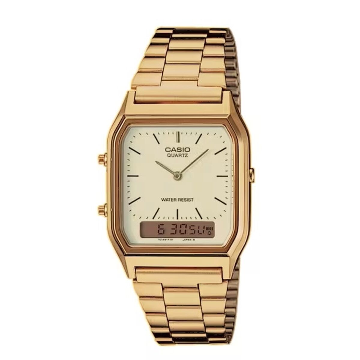 Case Case Case Collection Ana-Digit Watch Golden