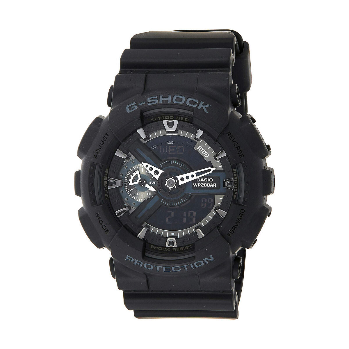 Casio G-Shock Classic Silver Black Men's Clock (55 mm)