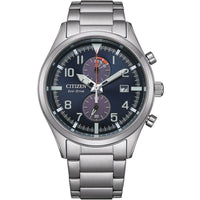 Citizen Sport Crono Men's Clock - Eco Drive Silver (43 mm)