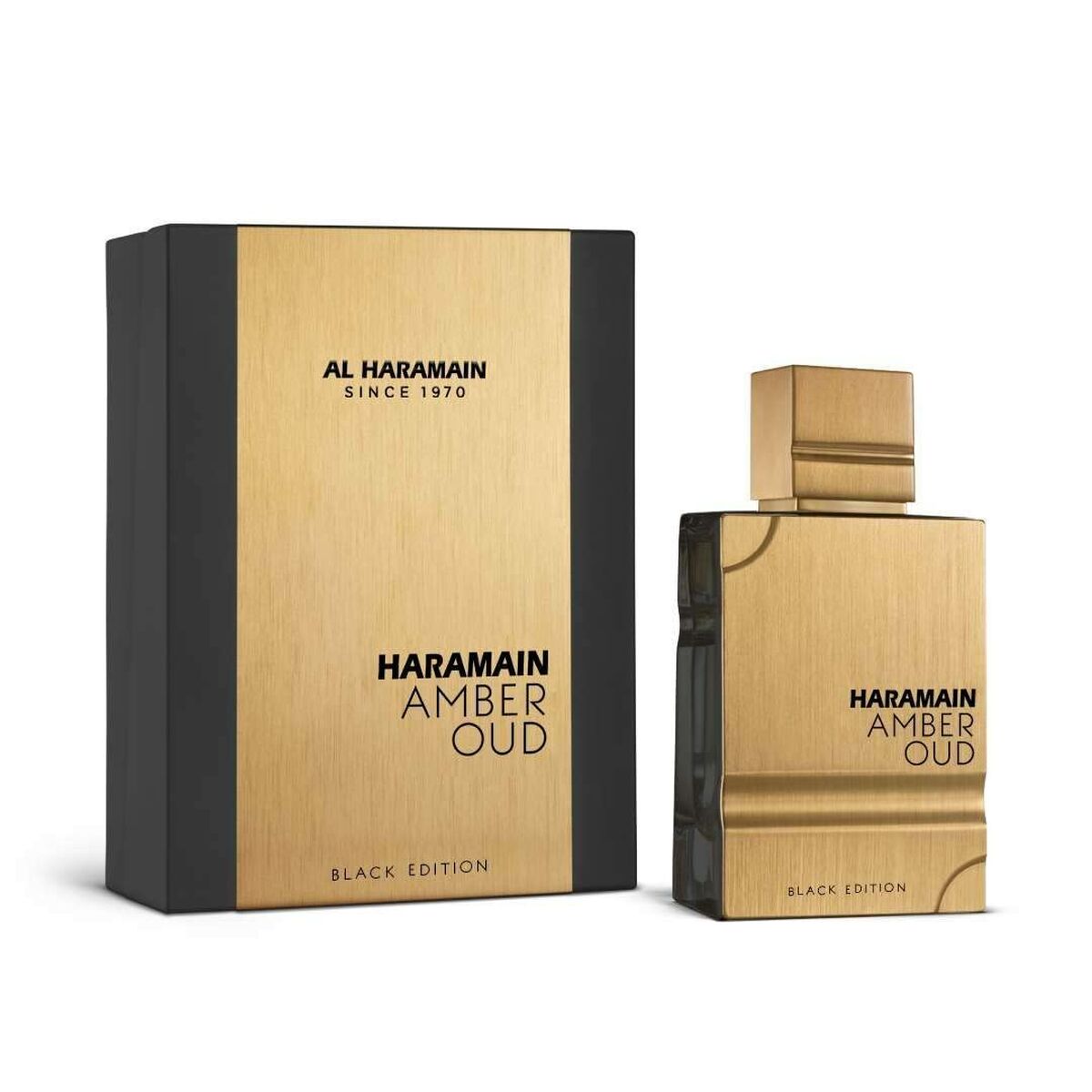 Unisex perfume at the Haramain EDP Amber Oud Black Edition 60 ml