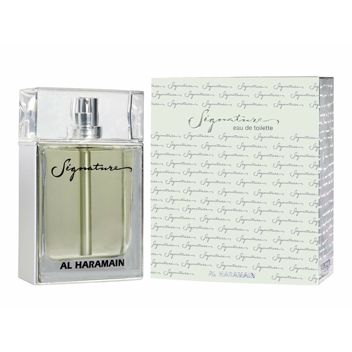 Profumo Unisex Al Haramain Signature Silver EDT 100 ml Signature Silver