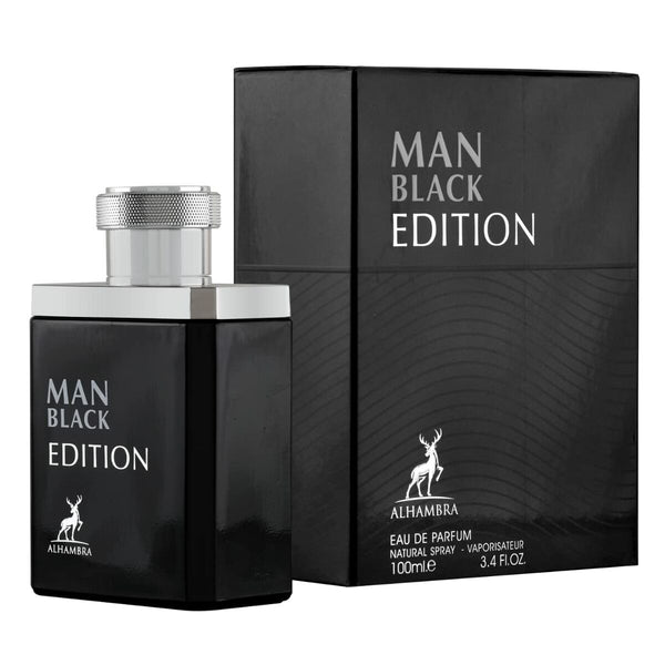 Profumeria Profumo Uomo Maison Alhambra EDP Man Black Edition 100 ml Maison Alhambra  Beauty Revive