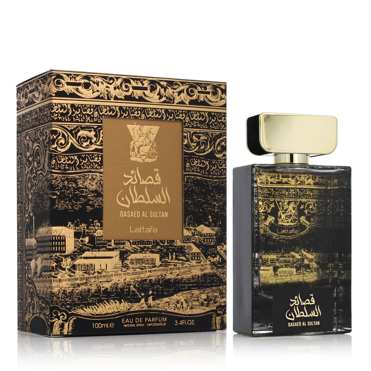 Unisex Lattafa Edp Qasaed perfume al sultan (100 ml)