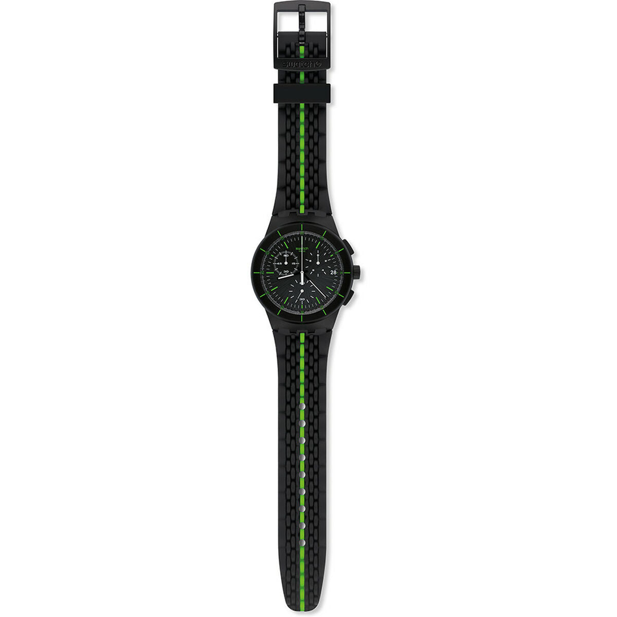 Swatch men's watch Susb409 Black