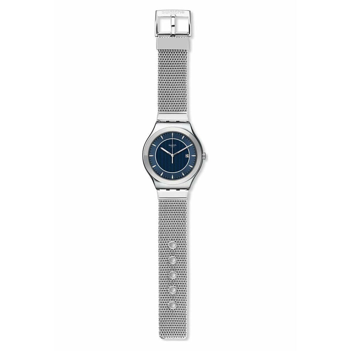 SWTCH YWS449MB silver men's watch