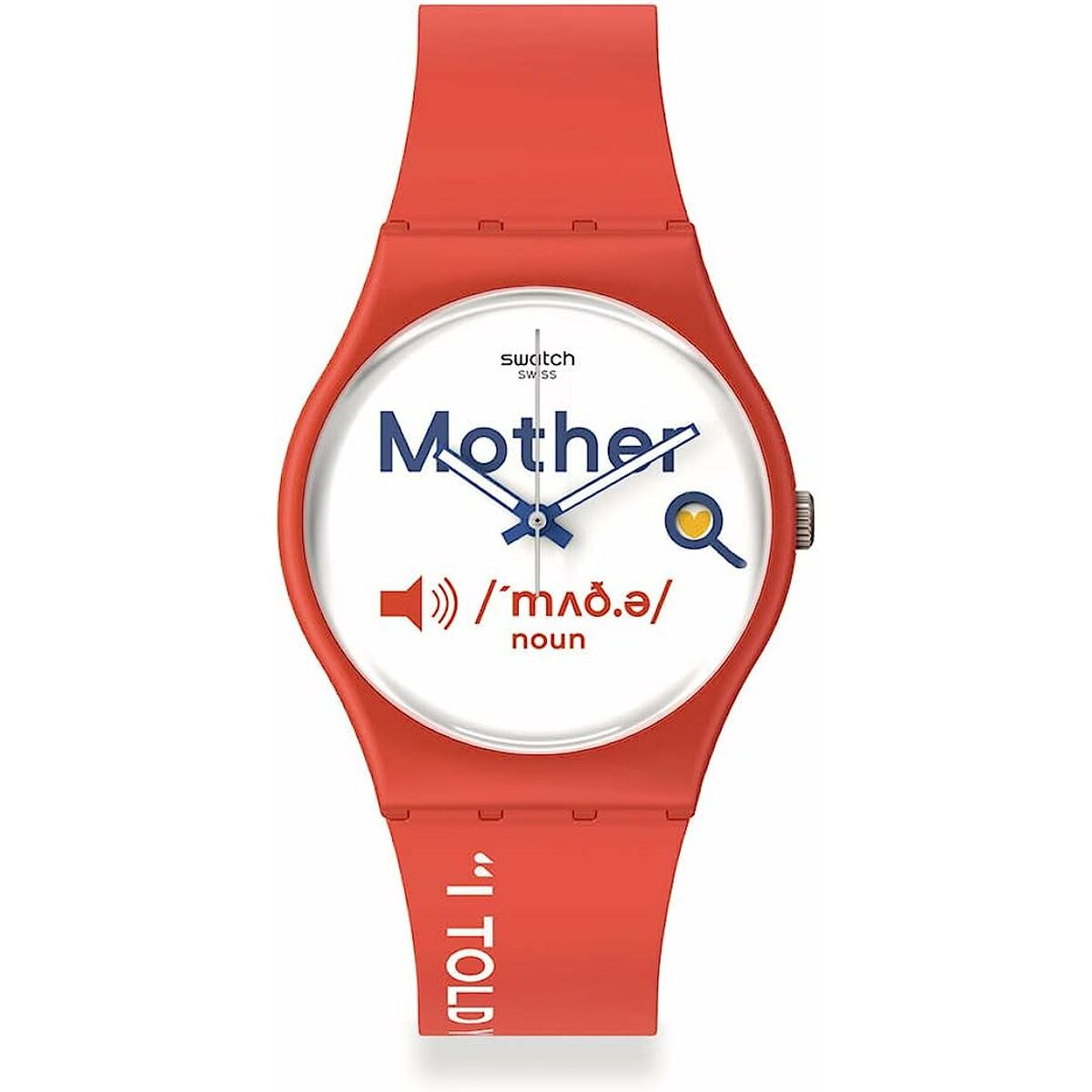 Swatch Men's All About Mom (34 mm) clock