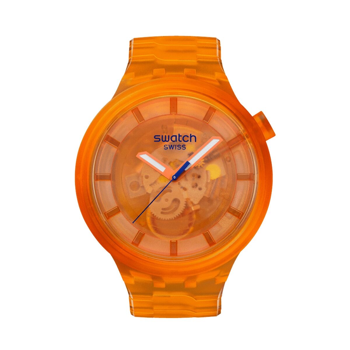 Orologio Uomo Swatch SB05O103 Arancio ( 47 mm)