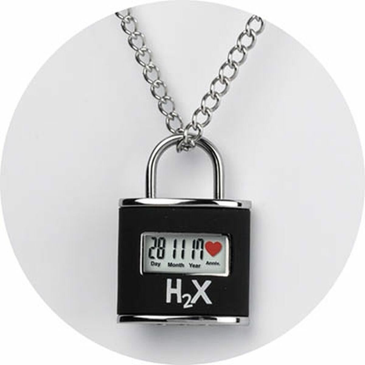 H2X Woman Watch in Love - Anniversary Data Alarm