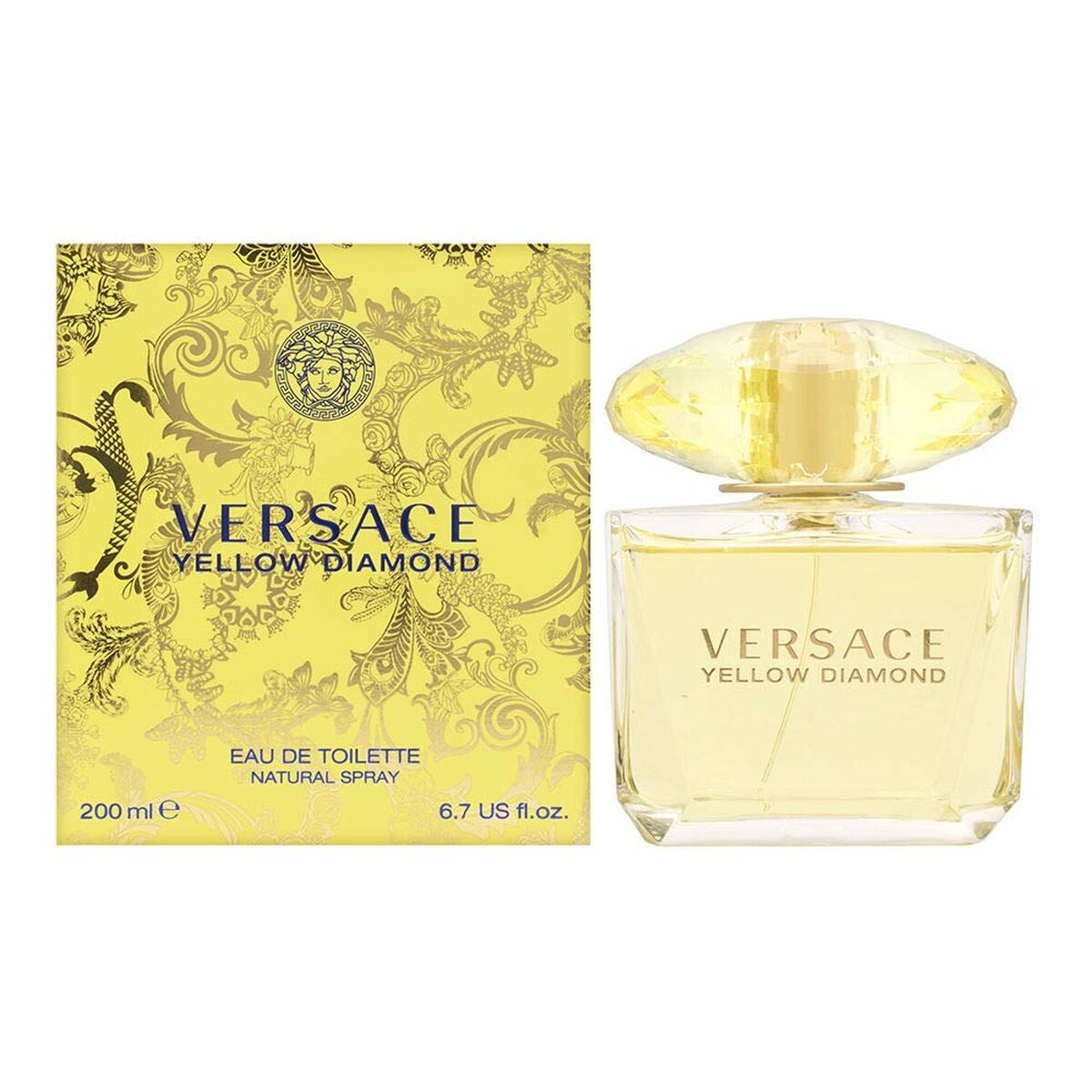 Profumeria Profumo Donna Versace EDT Yellow Diamond 200 ml Versace  Beauty Revive