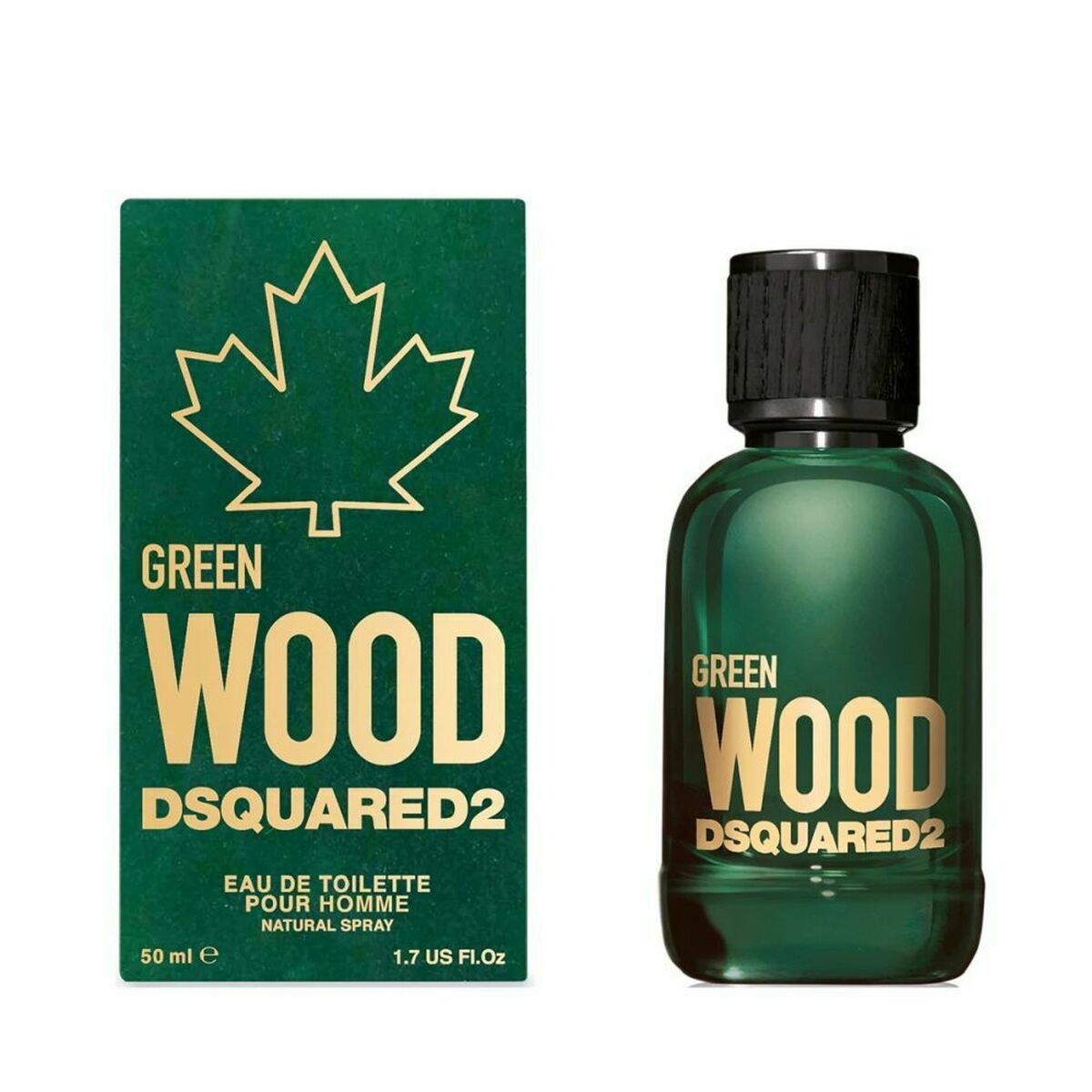 Profumo Uomo Dsquared2 Green Wood EDT 50 ml - Beauty Revive 