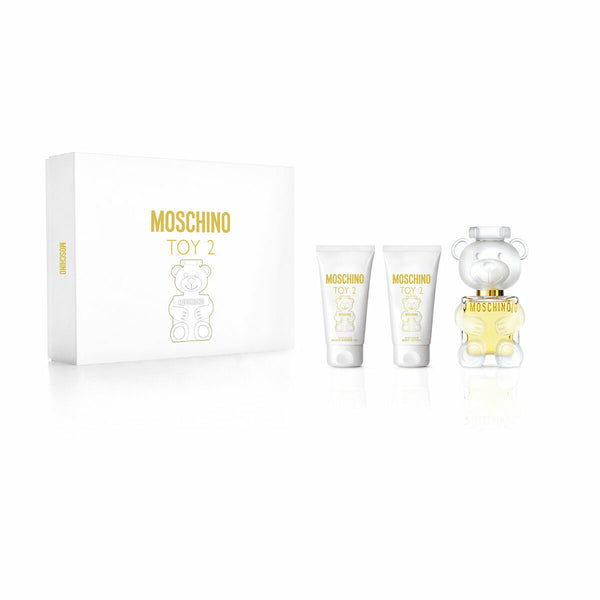 Profumeria Cofanetto Profumo Uomo Moschino Toy 2 EDP 3 Pezzi Moschino  Beauty Revive