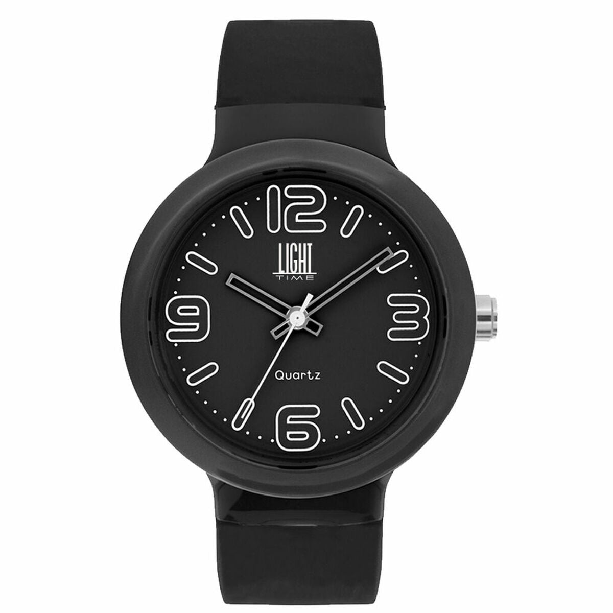 UNISEX Light Time Europe Black watch (40 mm)