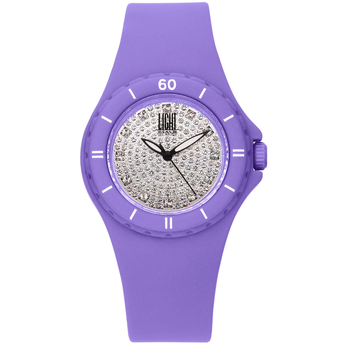 Orologio Donna Light Time SILICON STRASS ( 36 mm)