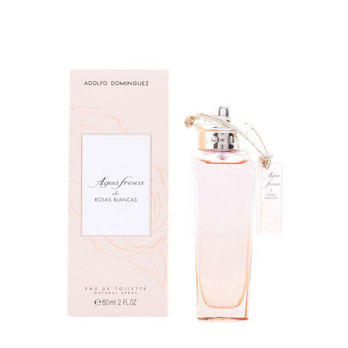 Profumeria Profumo Donna Adolfo Dominguez Agua fresca de rosas blancas EDT 60 ml Adolfo Dominguez  Beauty Revive