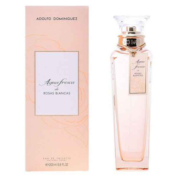 Women's perfume Adolfo Dominguez EDT AGUA Fresh de Rosas Blancas 200 ml