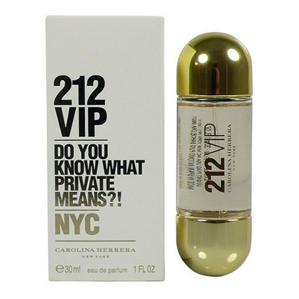 Women's perfume 212 VIP Carolina Herrera EDP EDP skills: 80 ml