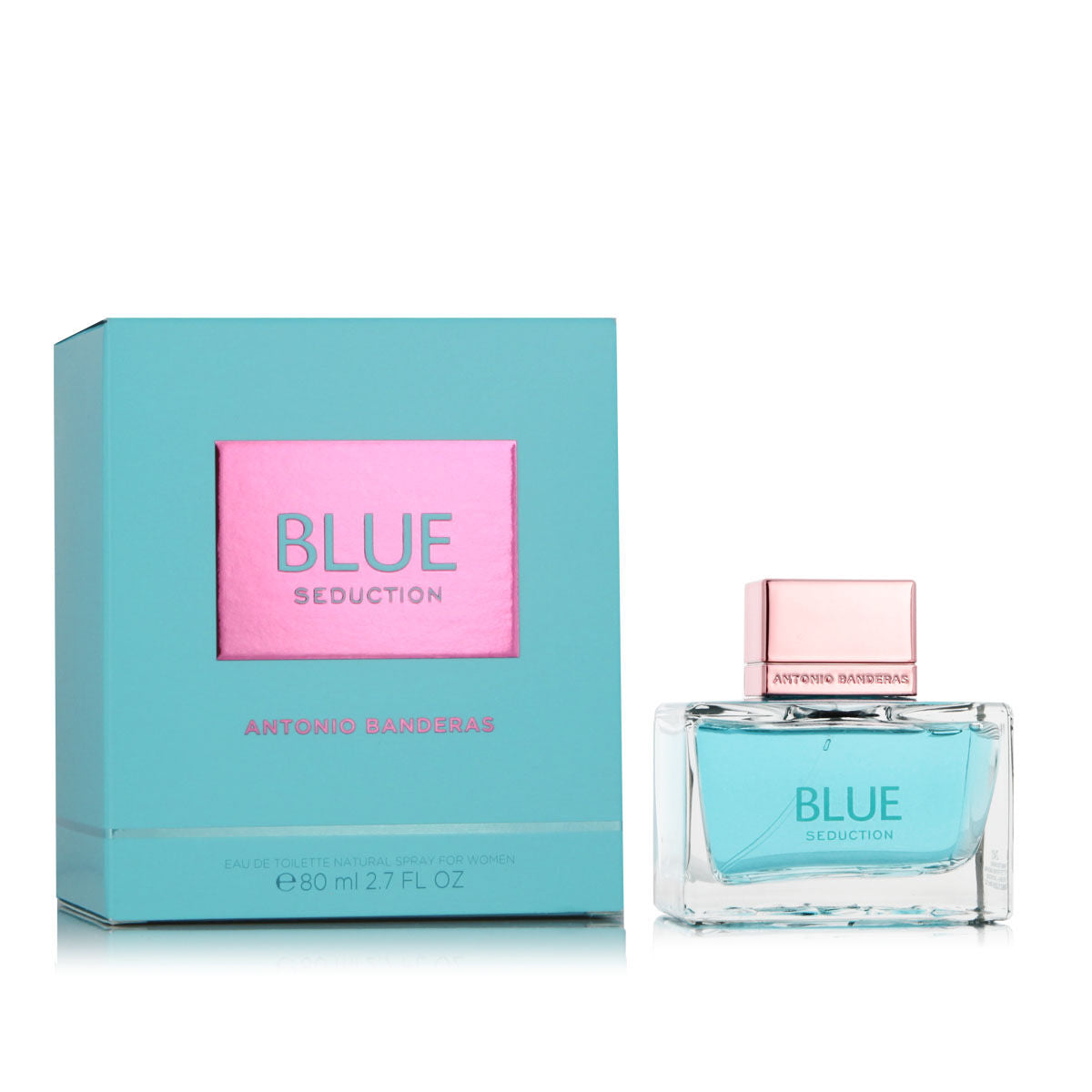 Women's perfume Antonio Banderas Edt Blue Seduction for Women 80 ml