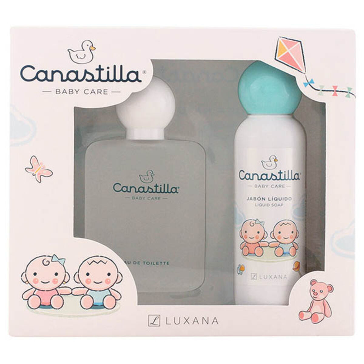 Profumeria Cofanetto Profumo Bambini Luxana 17466 EDT 100 ml 2 Pezzi Luxana  Beauty Revive