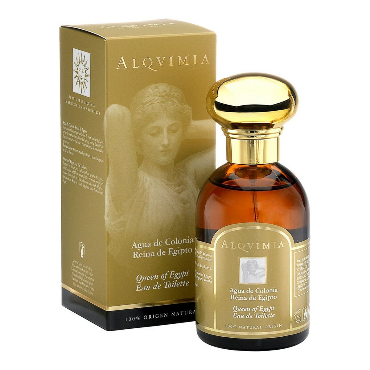 Acqua di Colonia Reina Egipto Alqvimia (100 ml) - Beauty Revive 