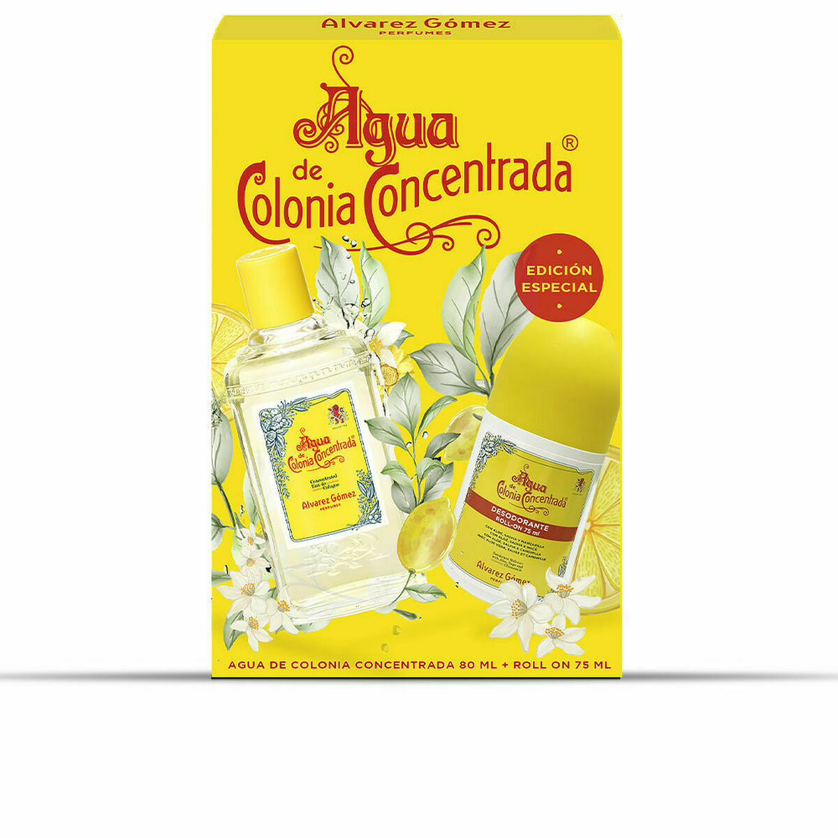 Unisex perfume box Alvarez Gomez Agua de Cologne Concentrada EDC 2 pieces