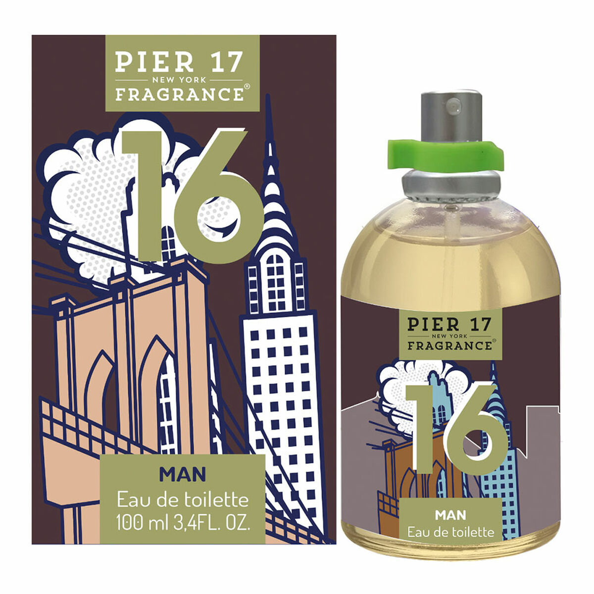 Men's perfume Pier 17 New York EDT 100 ml 16