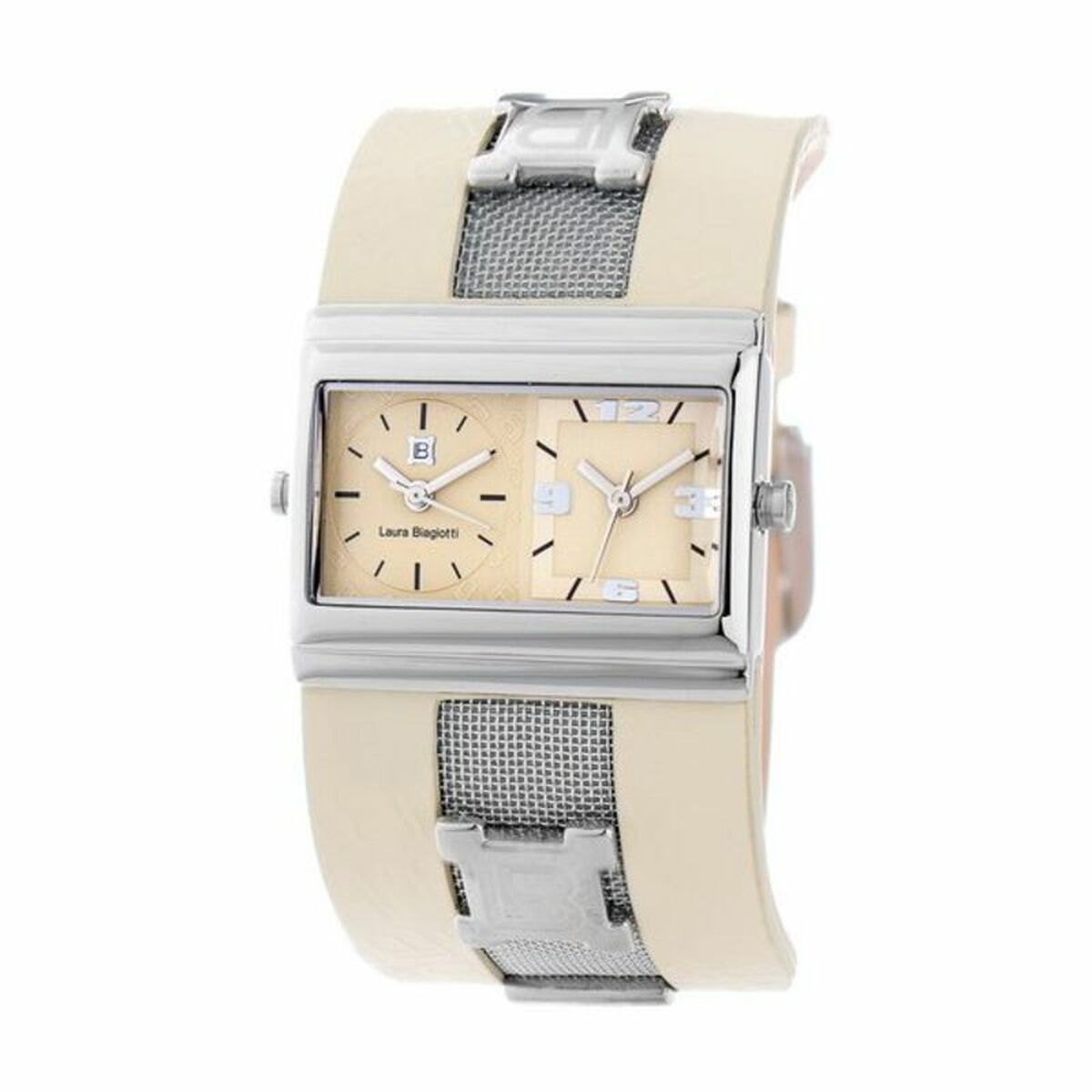 Laura Biagiotti LBG0047-Beige Woman Woman Watch (34 mm)