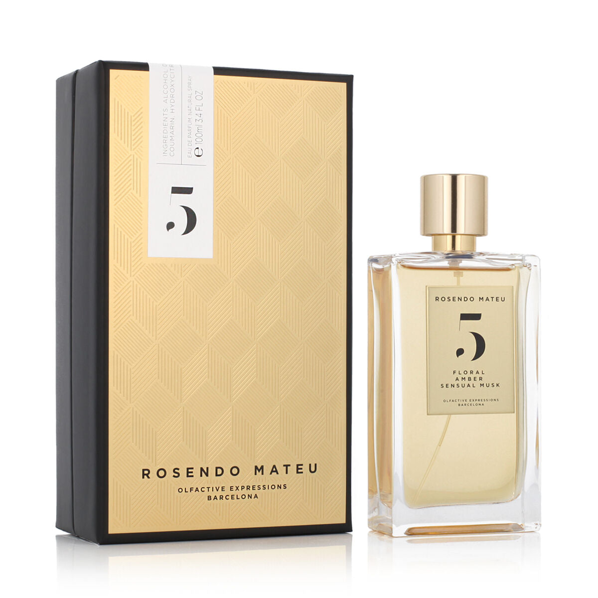 Unisex perfume Rosandendo Mateu EDP N 5 Floral, Amber, Sensual Musk 100 ml