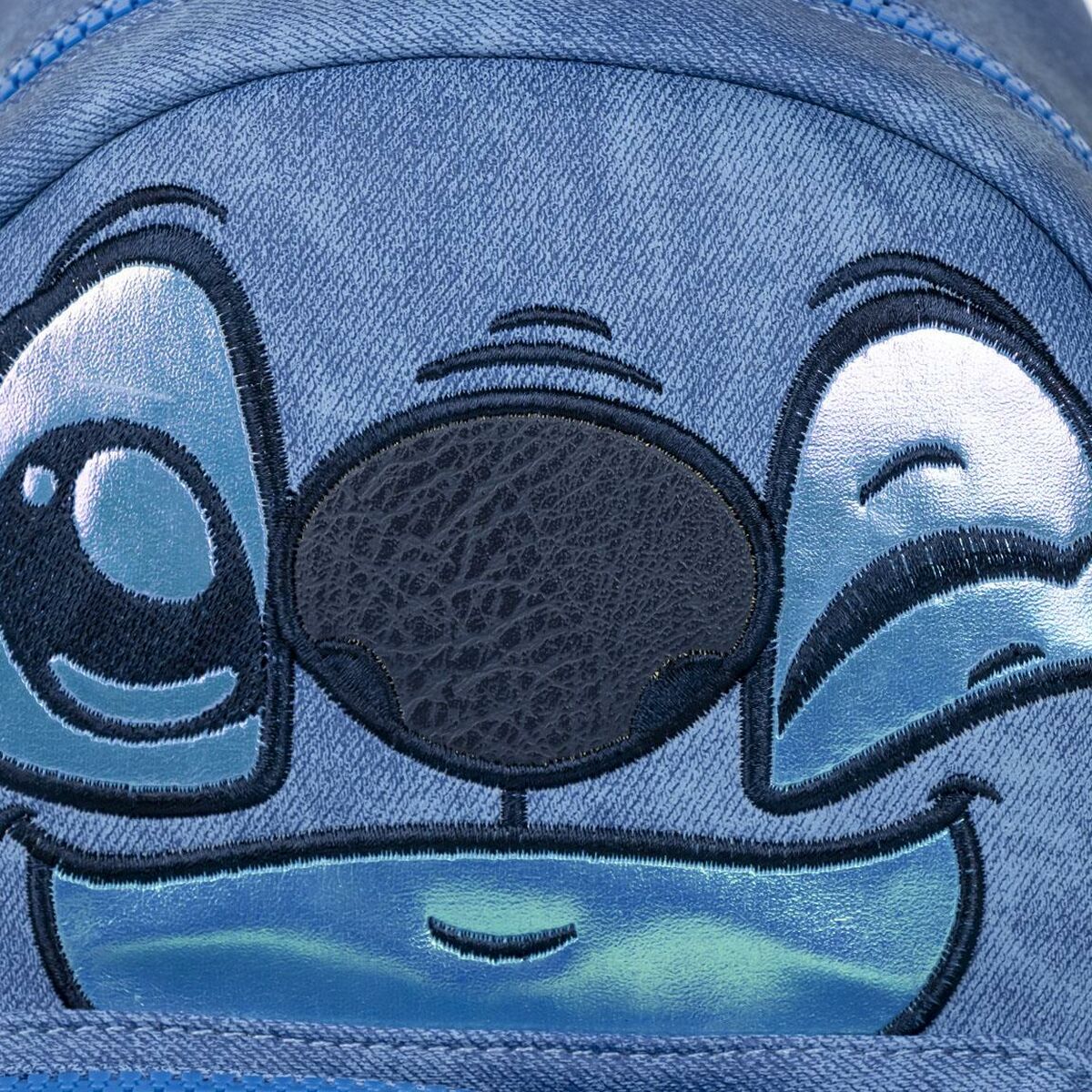 Blue stitch backpack