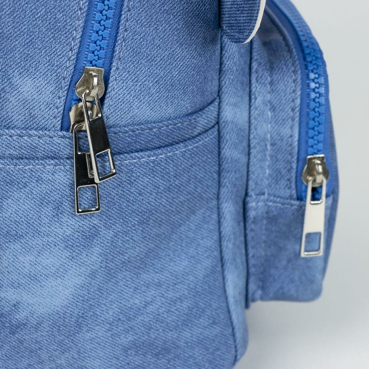 Blue stitch backpack