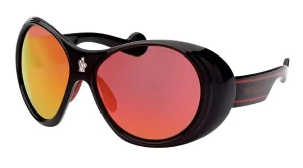 Occhiali da Sole MONCLER SUNGLASSES Mod. BLACK & RED OVAL ***SPECIAL PRICE*** Moncler Occhiali Da Sole  Beauty Revive