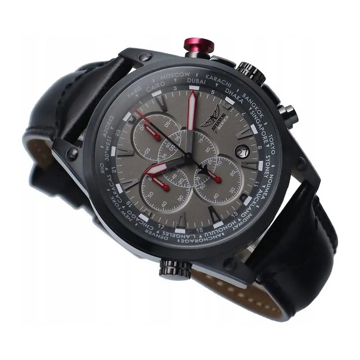 Orologi da Polso Orologio Uomo Aviator AVW1369G185S ( 43 mm) ( 44 mm) Aviator  Beauty Revive