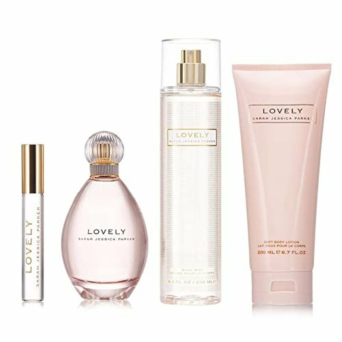 Women's perfume box Sarah Jessica Parker Lovely 4 pieces