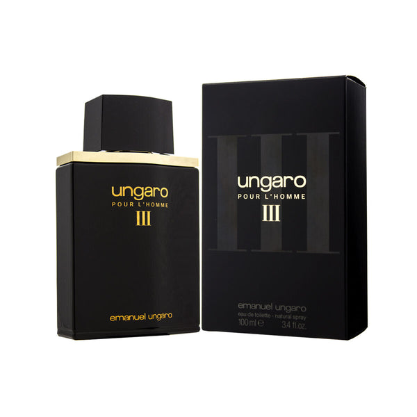 Profumo Uomo Emanuel Ungaro EDT Pour L'homme Iii 100 ml - Beauty Revive 