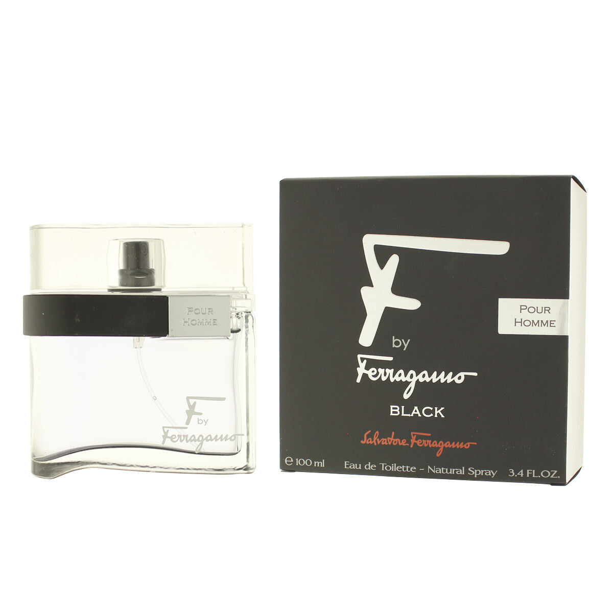 Perfume man Salvatore Ferragamo Edt F By Ferragamo Black 100 ml