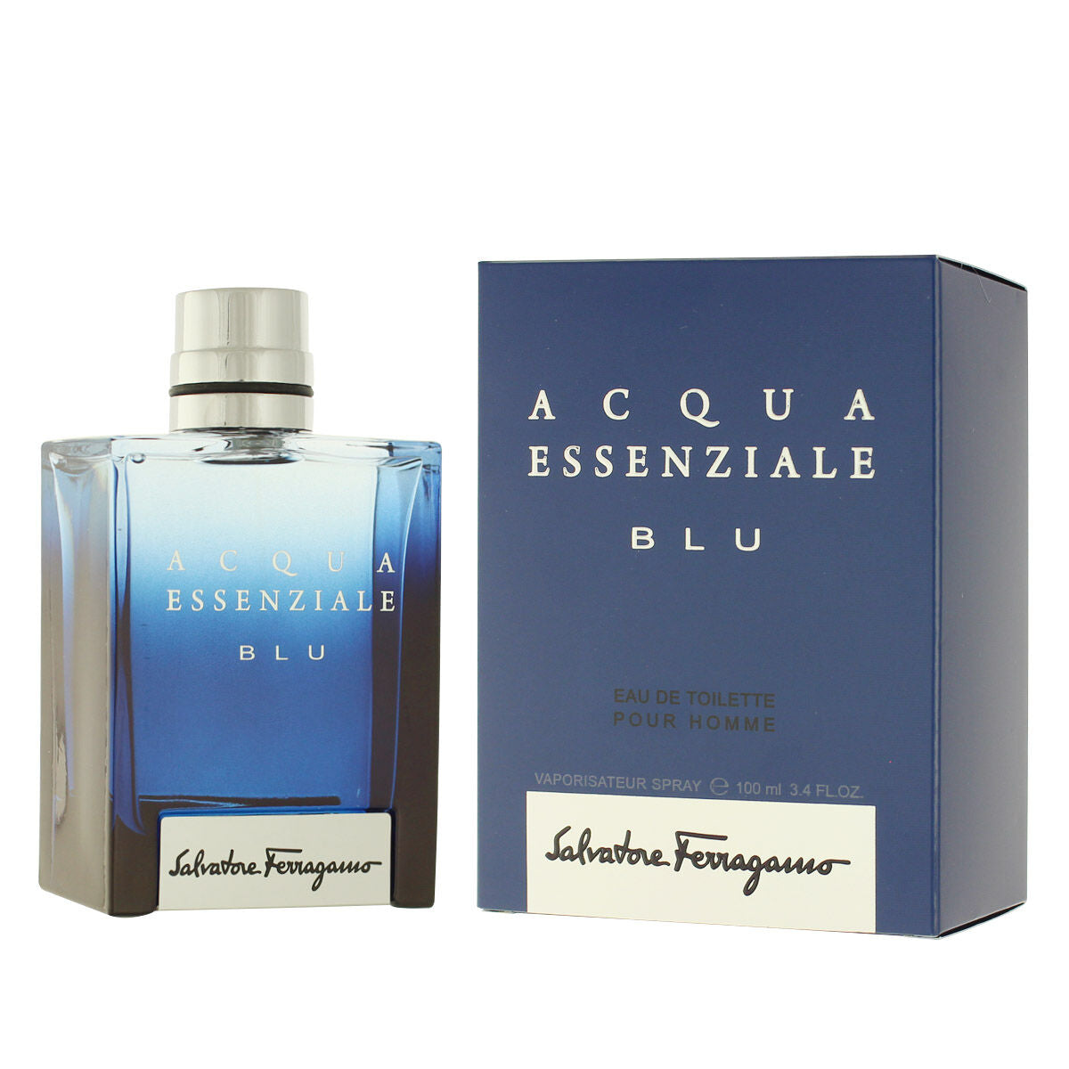 Profumo Uomo Salvatore Ferragamo EDT Acqua Essenziale Blu 100 ml