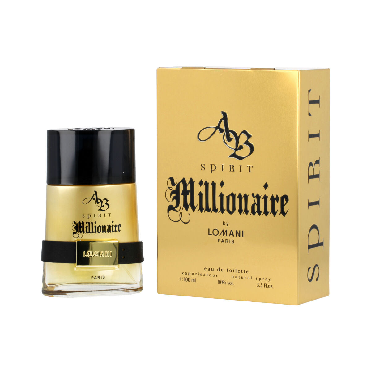 Wandering Man Lomani EDT AB Spirit Millionaire 100 ml