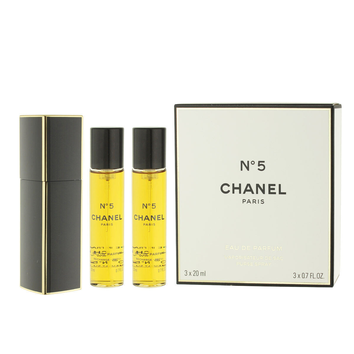 Cofanetto Profumo Donna Chanel N 5 EDP 3 Pezzi