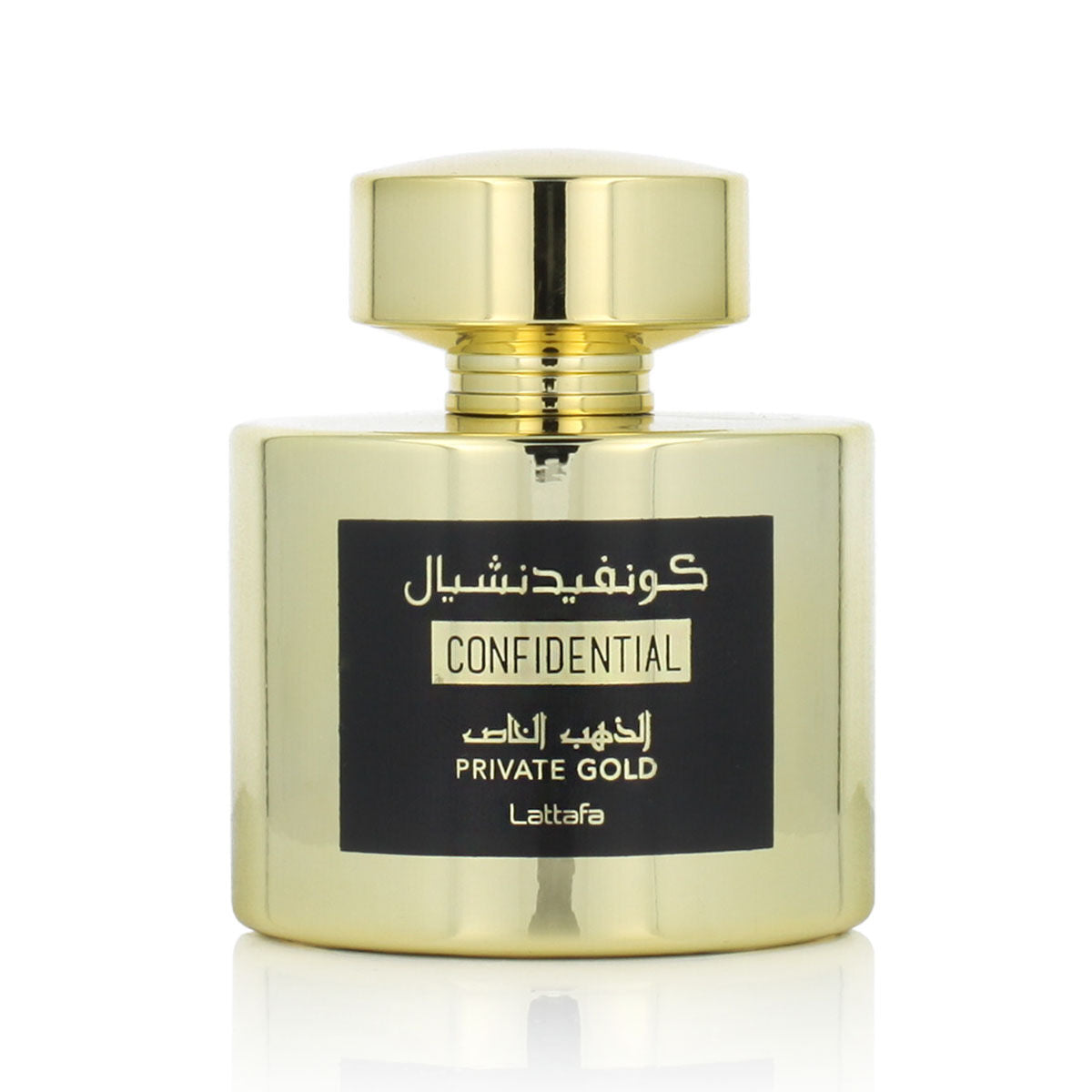 Unisex Lattafa Edp Confidential Private Gold perfume 100 ml