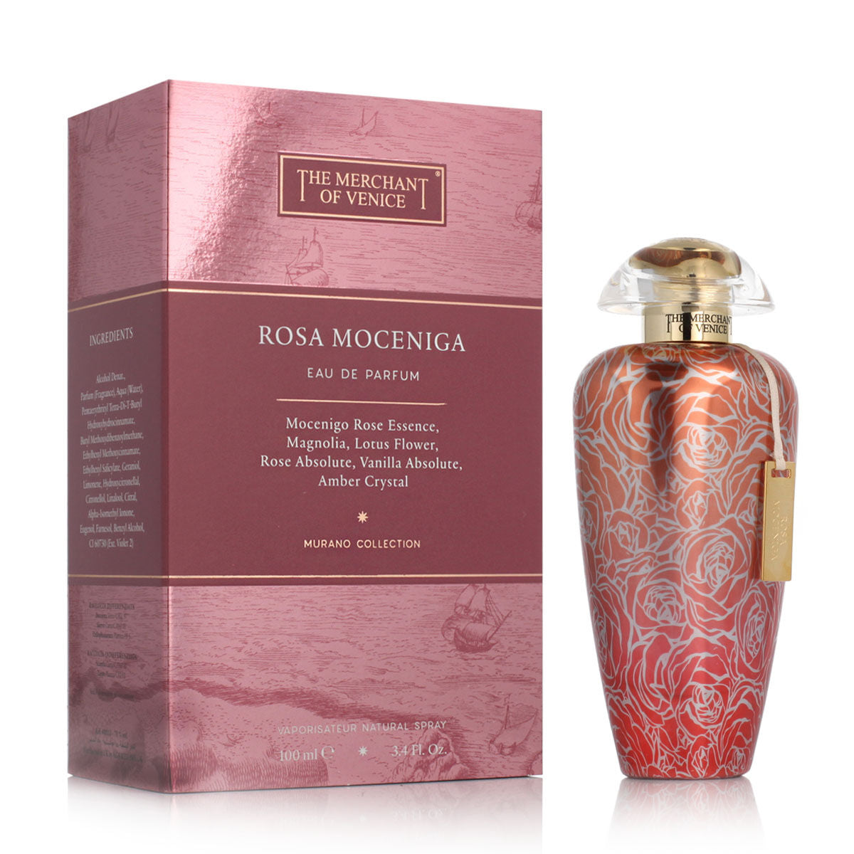 Women's perfume The merchant of venice edp pink moceniga 100 ml