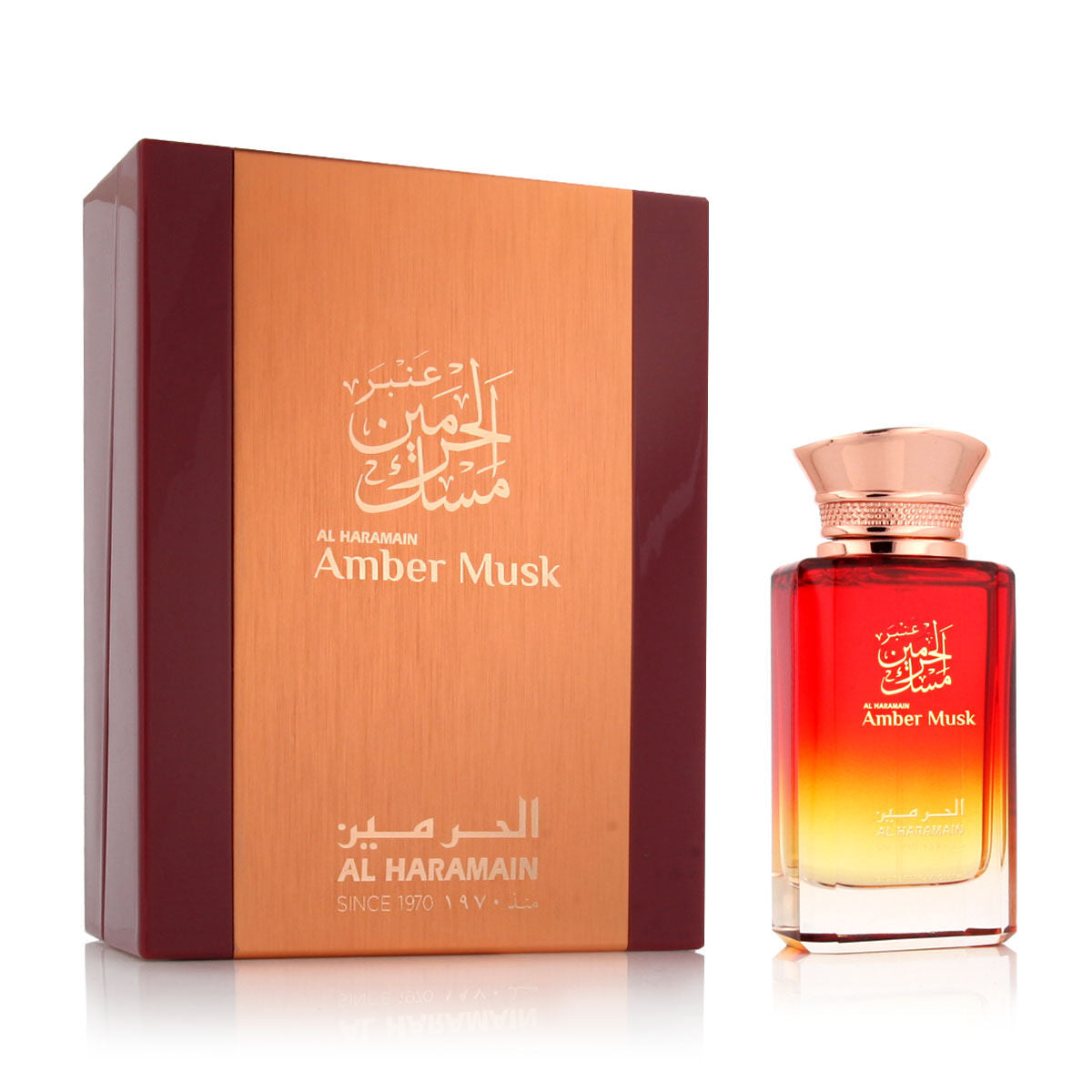 Unisex perfume at the Haramain EDP Amber Musk 100 ml