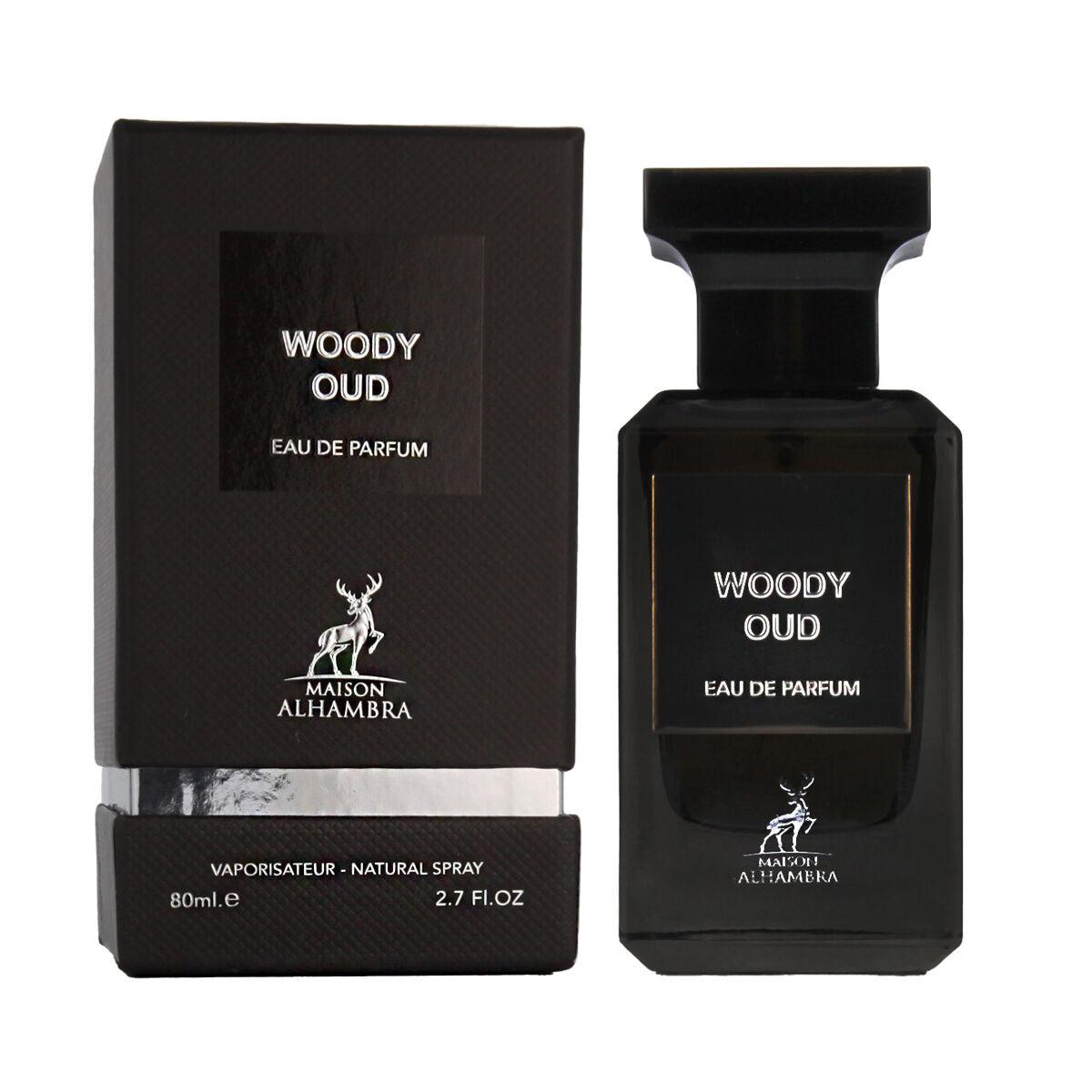 Unisex Maison perfume Alhambra Woody Oud EDP EDT 80 ml