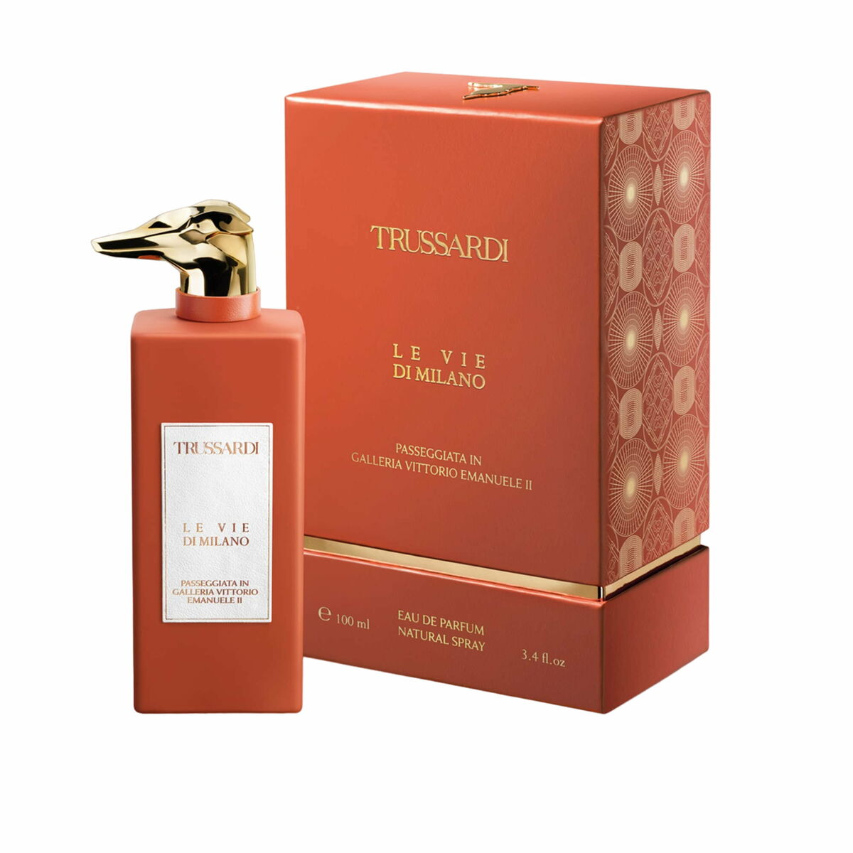 Unisex perfume Trussardi The streets of Milan Walk in Galleria Vittorio EDP 100 ml