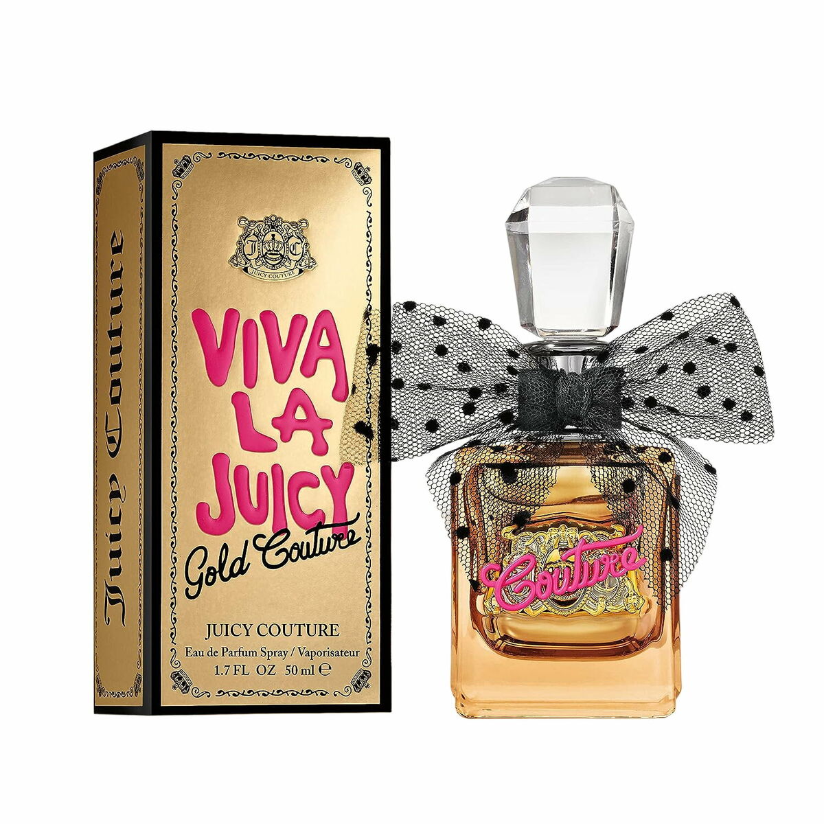 Women's perfume Juicy Couture EDP Long live Juicy Gold Couture 50 ml